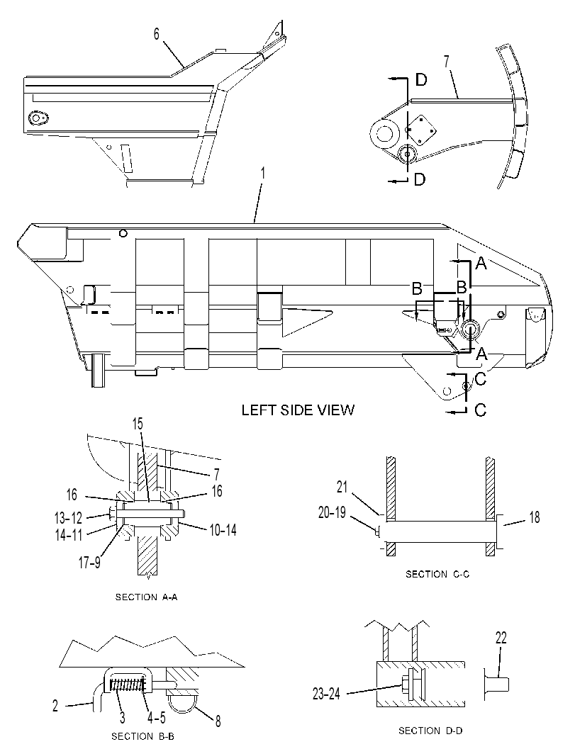 BODY GP-EJECTOR 2460812 CAT