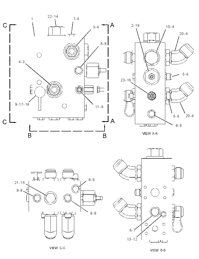 VALVE GP-SEQUENCE 2366816 CAT
