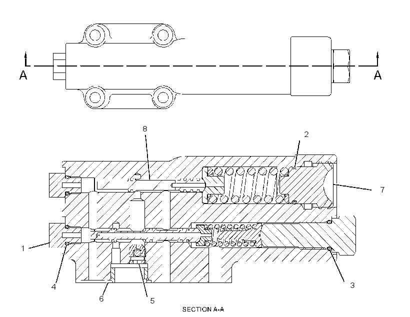 VALVE GP-FUEL 1612309 CAT