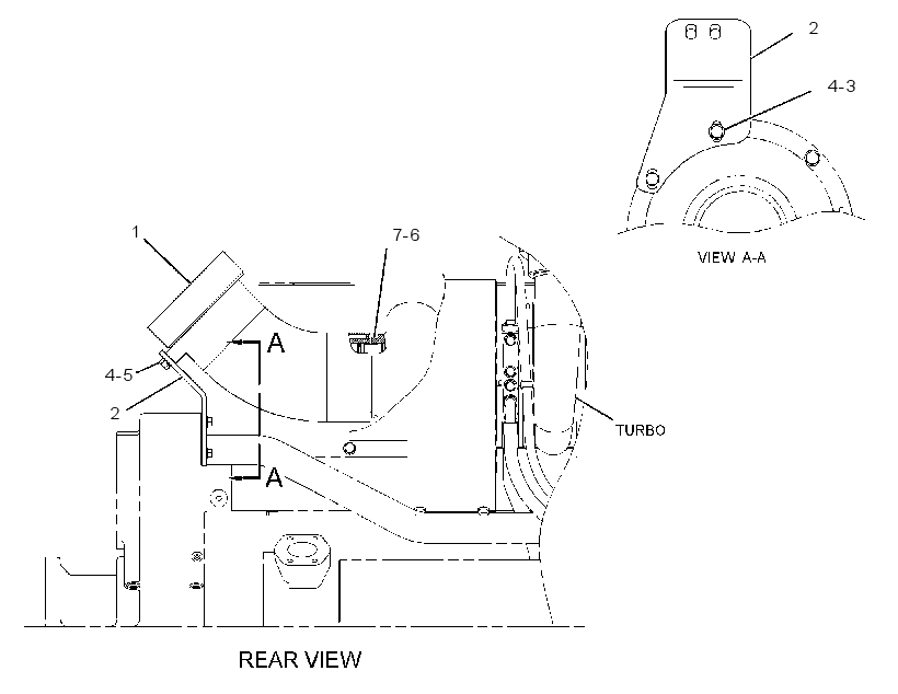 CONNECTION GP-EXHAUST 2530463 CAT
