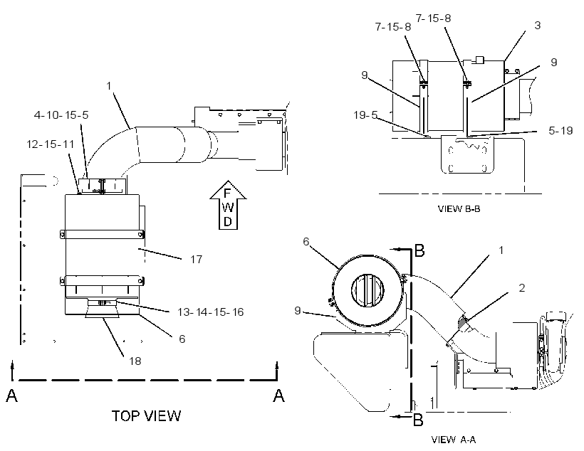 EXHAUST GP-PURIFIER 2530470 CAT