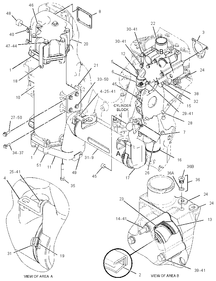 COOLER & LINES GP 2149045 CAT
