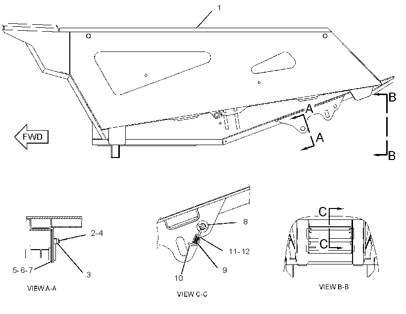 BODY GP-TRUCK 2725628 CAT