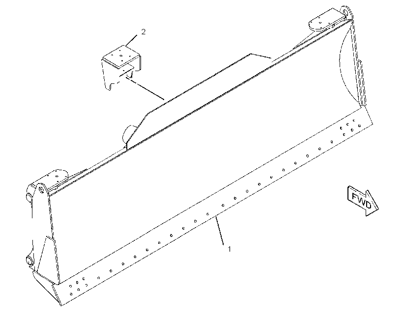 BLADE AS-STRAIGHT 3693288 CAT