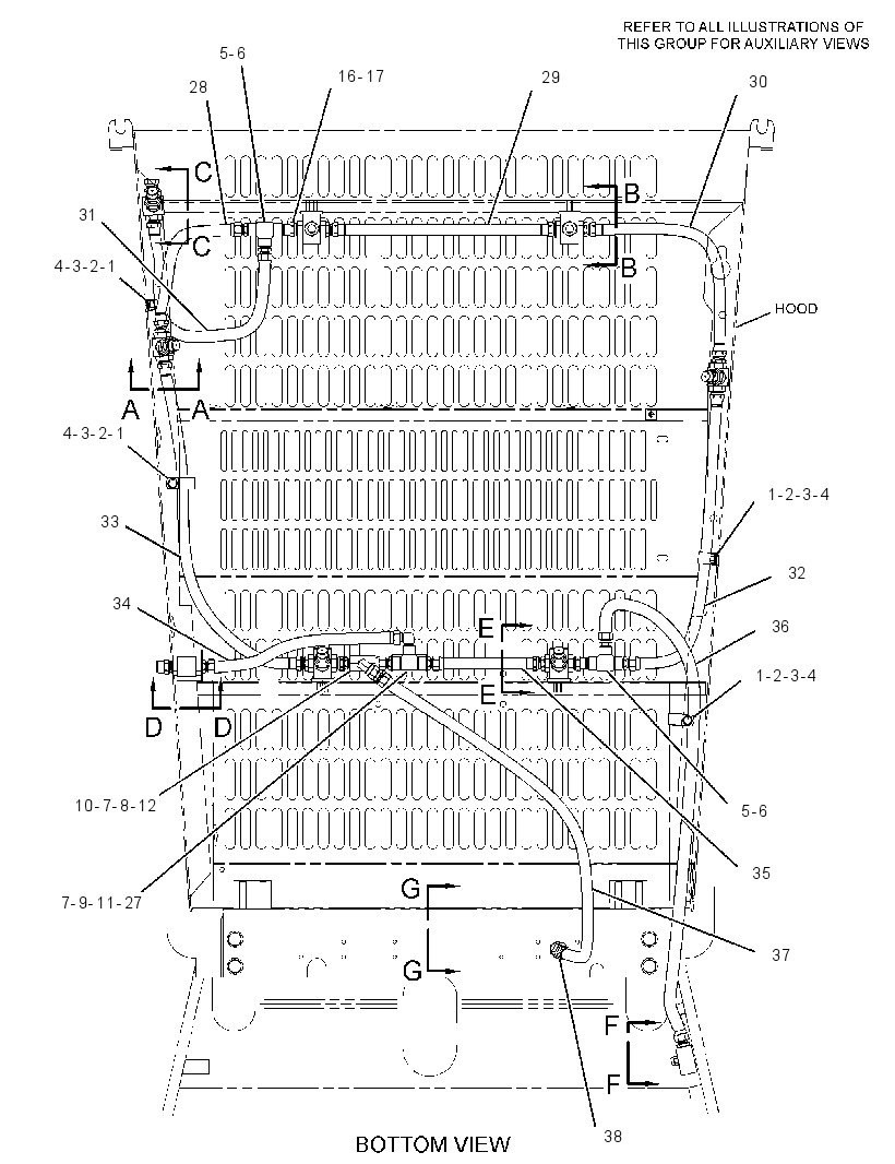 LINES GP-FIRE SUPPRESSION 3051519 CAT
