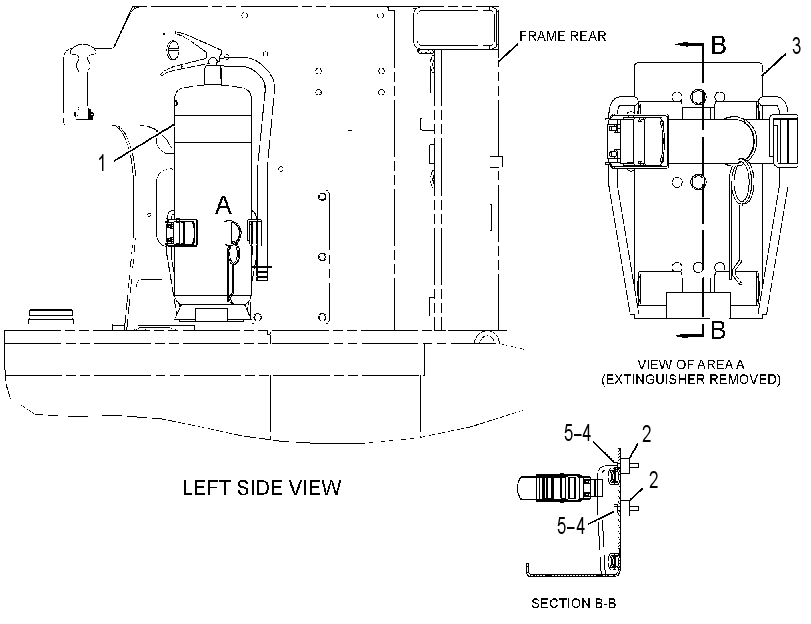 FIRE EXTINGUISHER GP 1662342 CAT