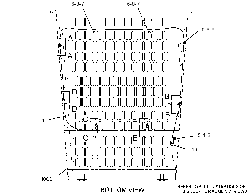 LINES GP-FIRE SUPPRESSION 3051518 CAT
