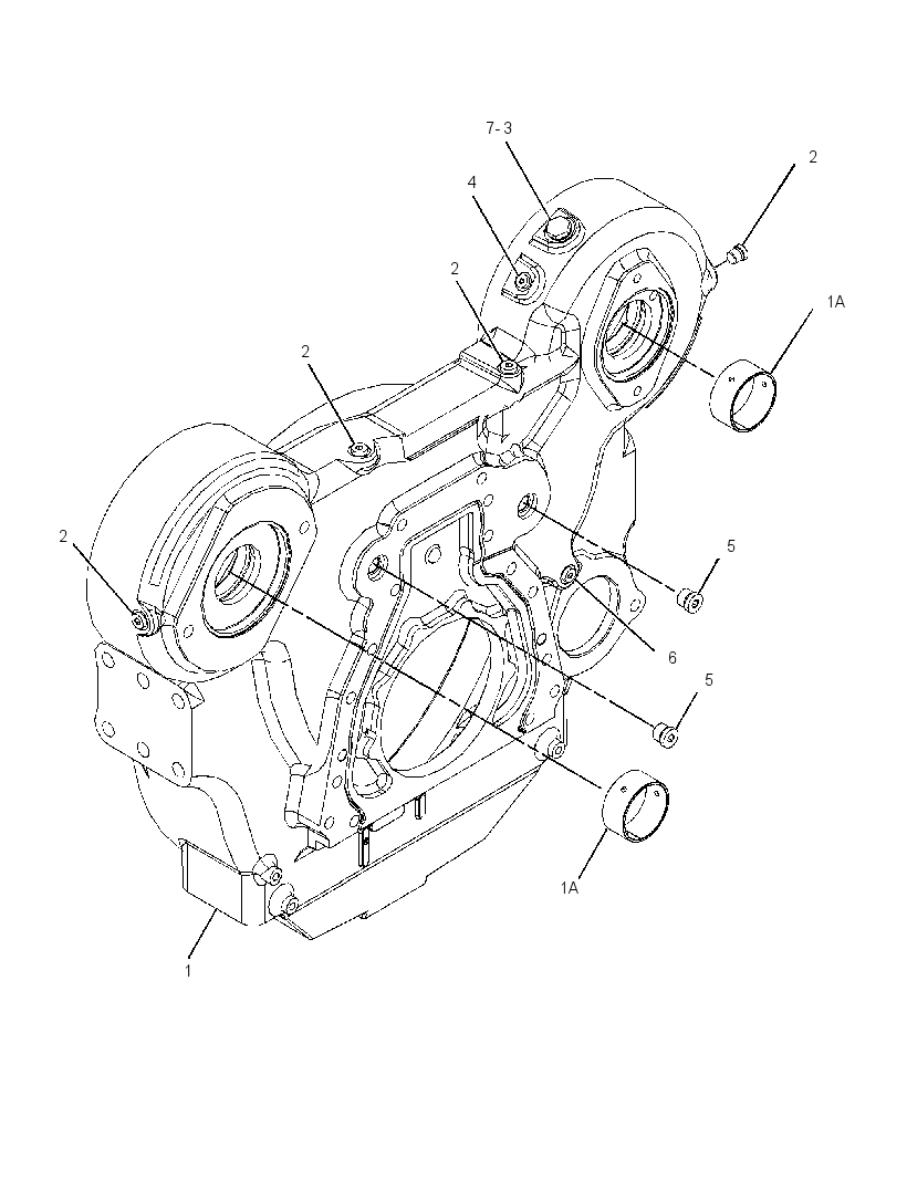 HOUSING AS-FLYWHEEL 3812401 CAT