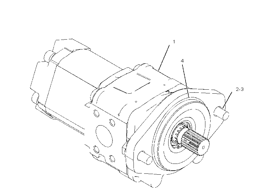 PUMP & MTG GP-GEAR 3782849 CAT