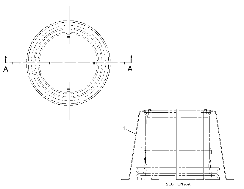 RETAINER GP-WHEEL RIM 4179081 CAT