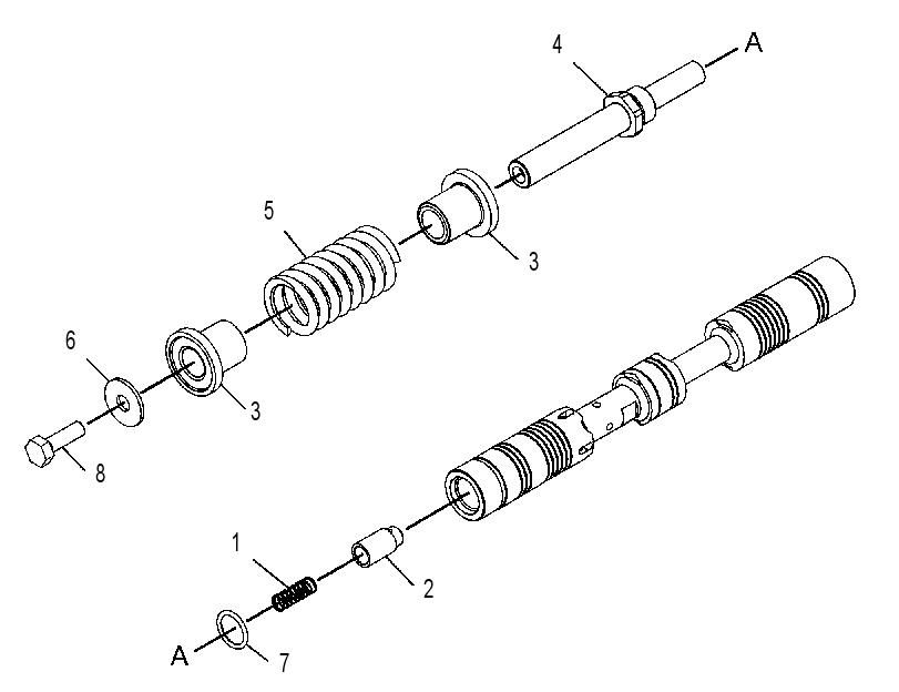 SPOOL GP-VALVE 3231242 CAT