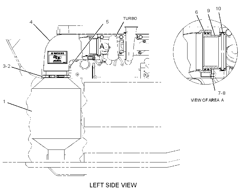 FILTER & MTG GP-DPF 3039156 CAT