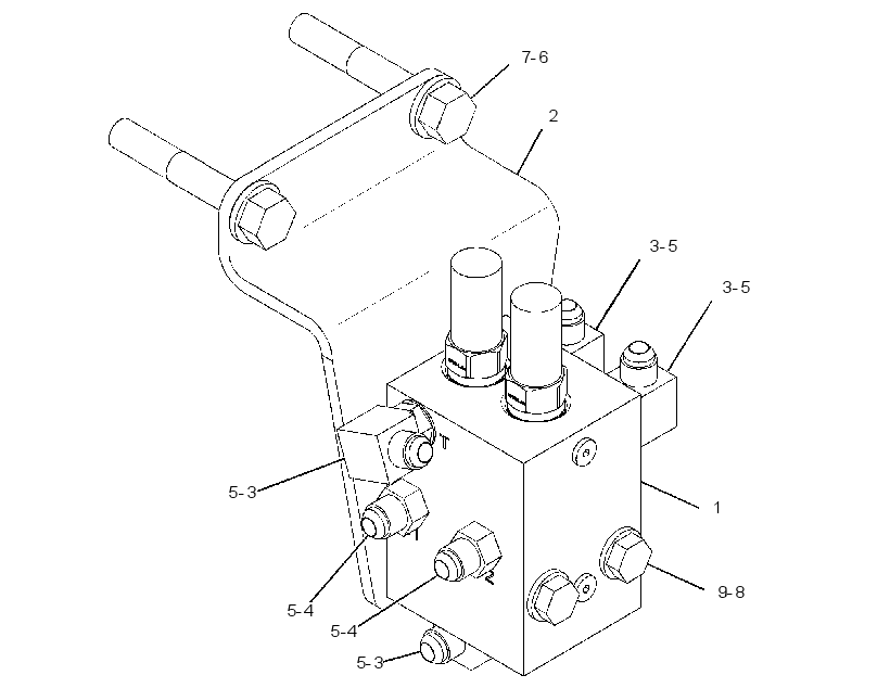VALVE & MTG GP-STEERING 2686067 CAT