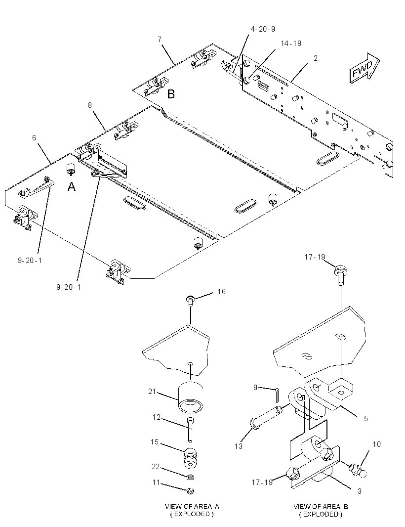 COVER GP-DECK 3024092 CAT