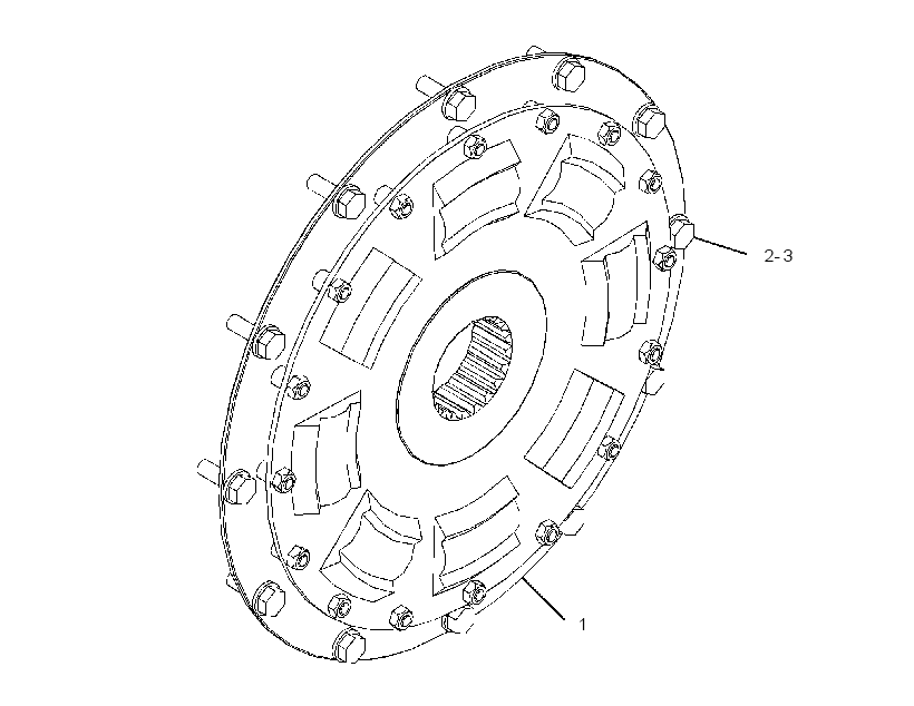 COUPLING GP-TORSIONAL 3373357 CAT