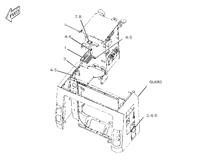 COVER GP-DECK 3386416 CAT