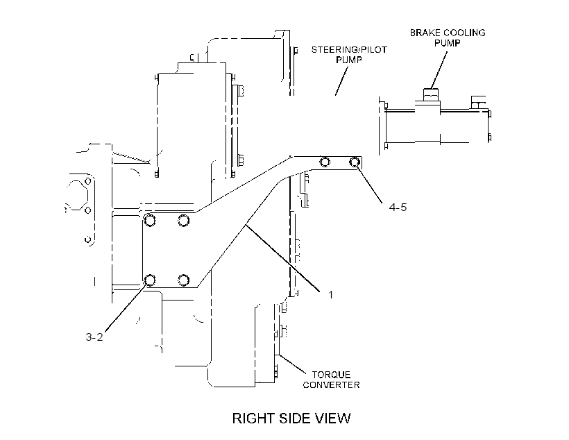 SUPPORT GP-PUMP 1833501 CAT