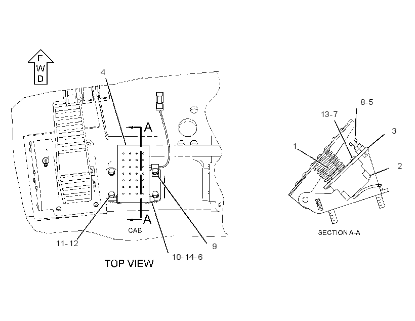 SWITCH GP-ENGINE BRAKE 2824332 CAT