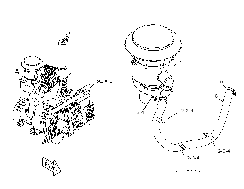 PRECLEANER AR 3731135 CAT