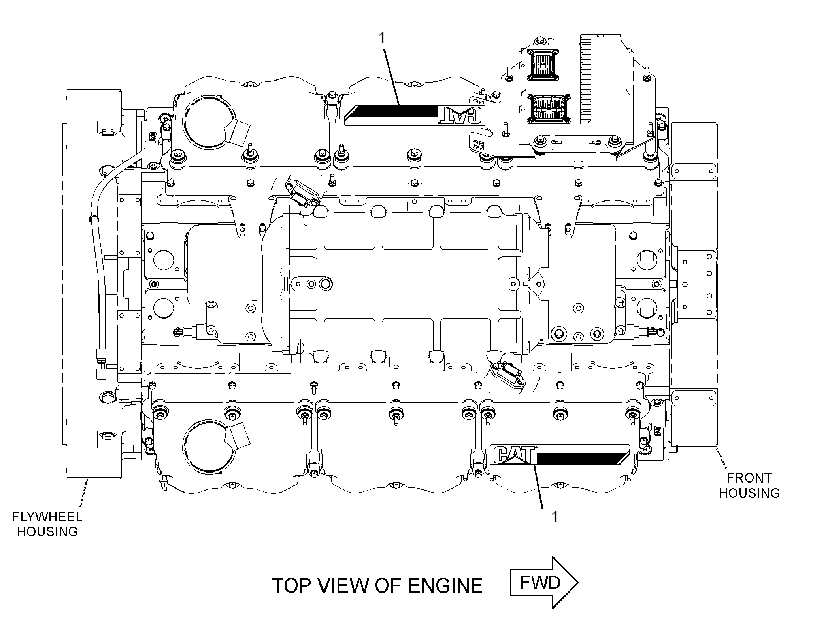 PLATE GP-IDENTIFICATION 4244377 CAT