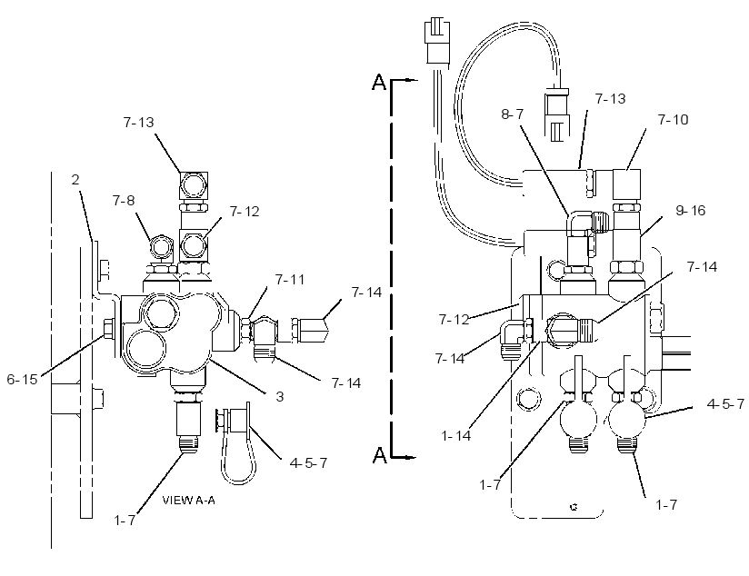VALVE & MTG GP-ACCUM CHARGING 3702294 CAT