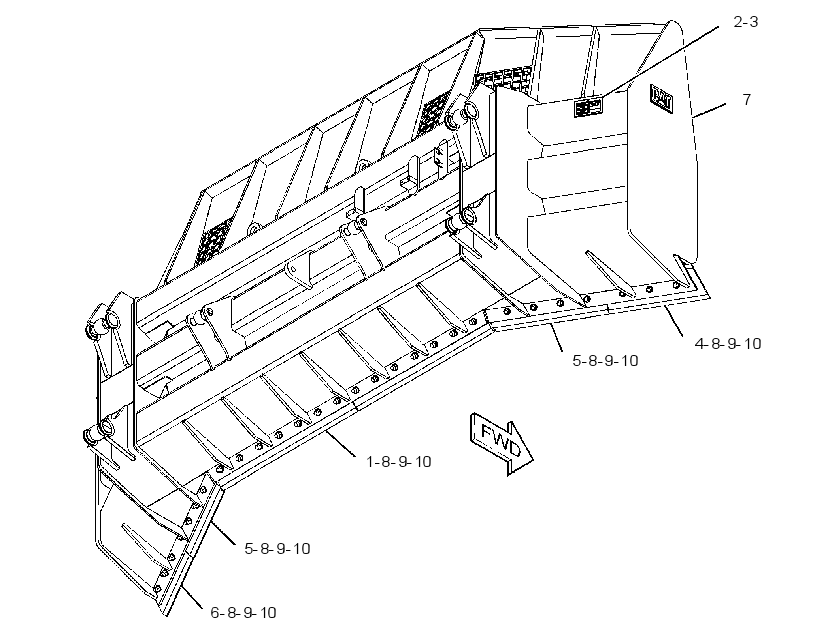 BLADE GP-UNIVERSAL 4211721 CAT