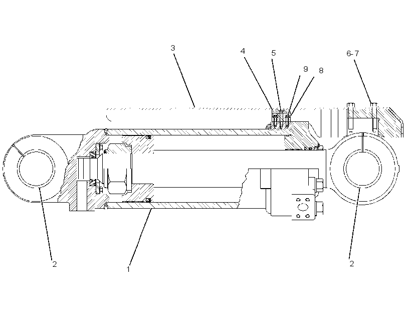 CYLINDER & SEAL GP-TILT 1809366 CAT