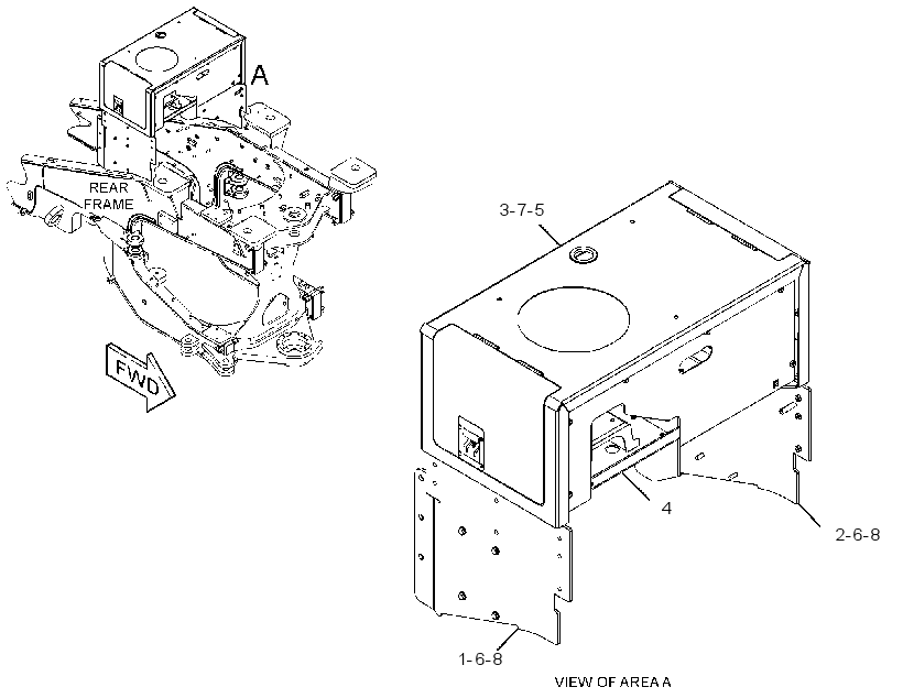 SUPPORT GP-AIR INLET 3674406 CAT