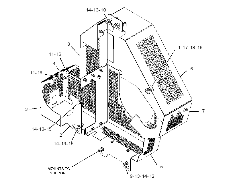GUARD GP-PULLEY 3547651 CAT
