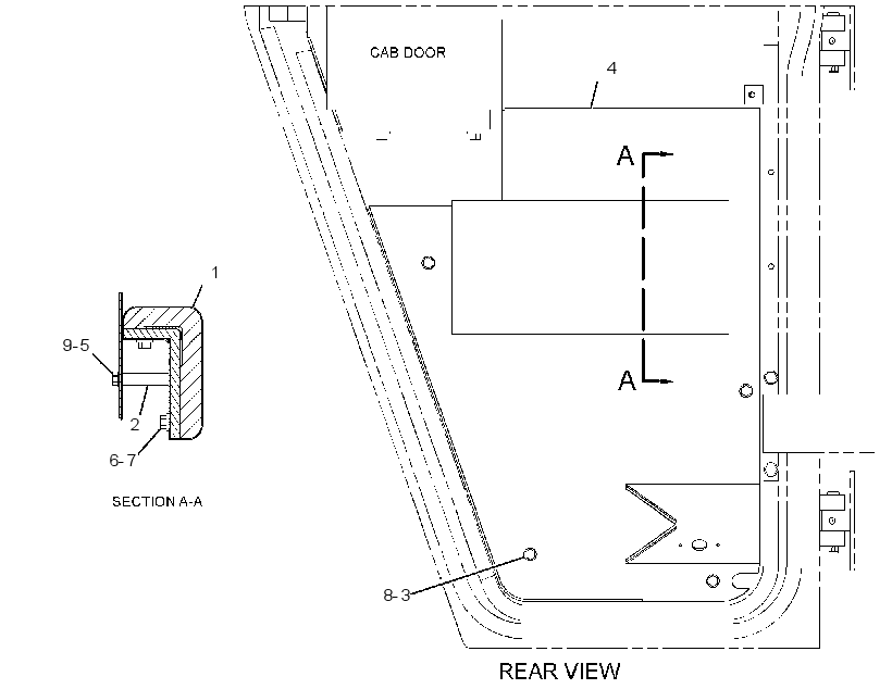 COVER GP-OPERATOR MODULE 1835568 CAT