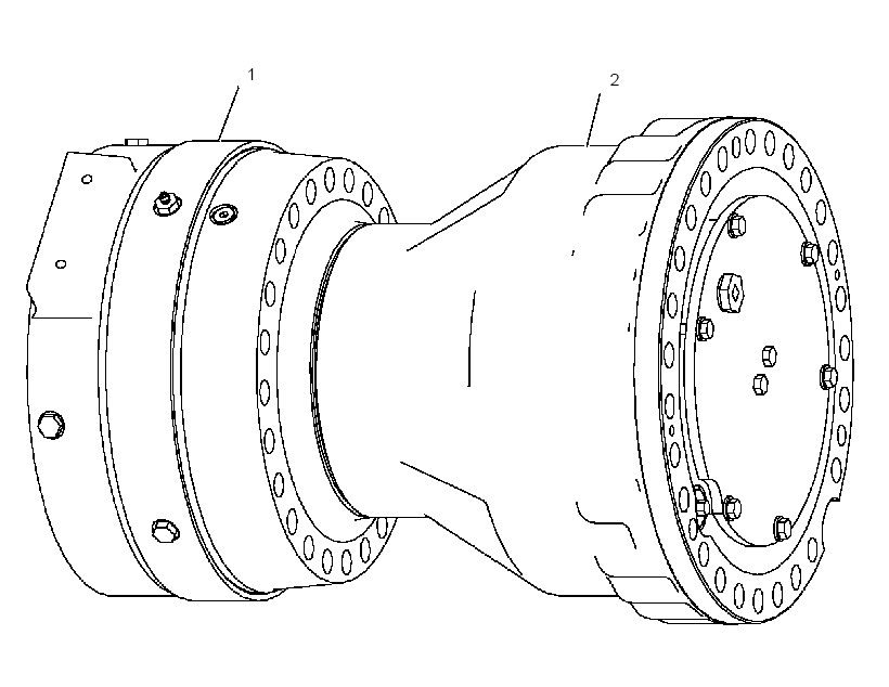 WHEEL AR-FINAL DRIVE & BRAKE 1724827 CAT