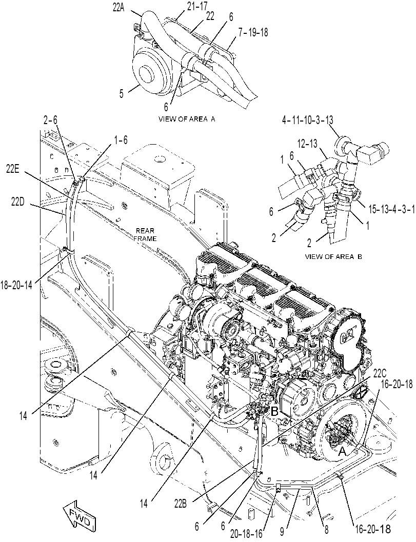 HEATER GP-FUEL 3766015 CAT