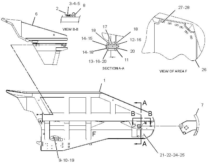 BODY GP-TRUCK 2429291 CAT