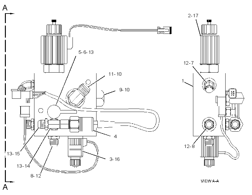 VALVE GP-BRAKE 3663857 CAT