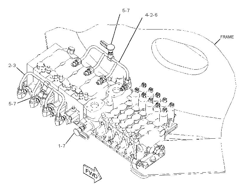 LINES GP-CONTROL 3959840 CAT