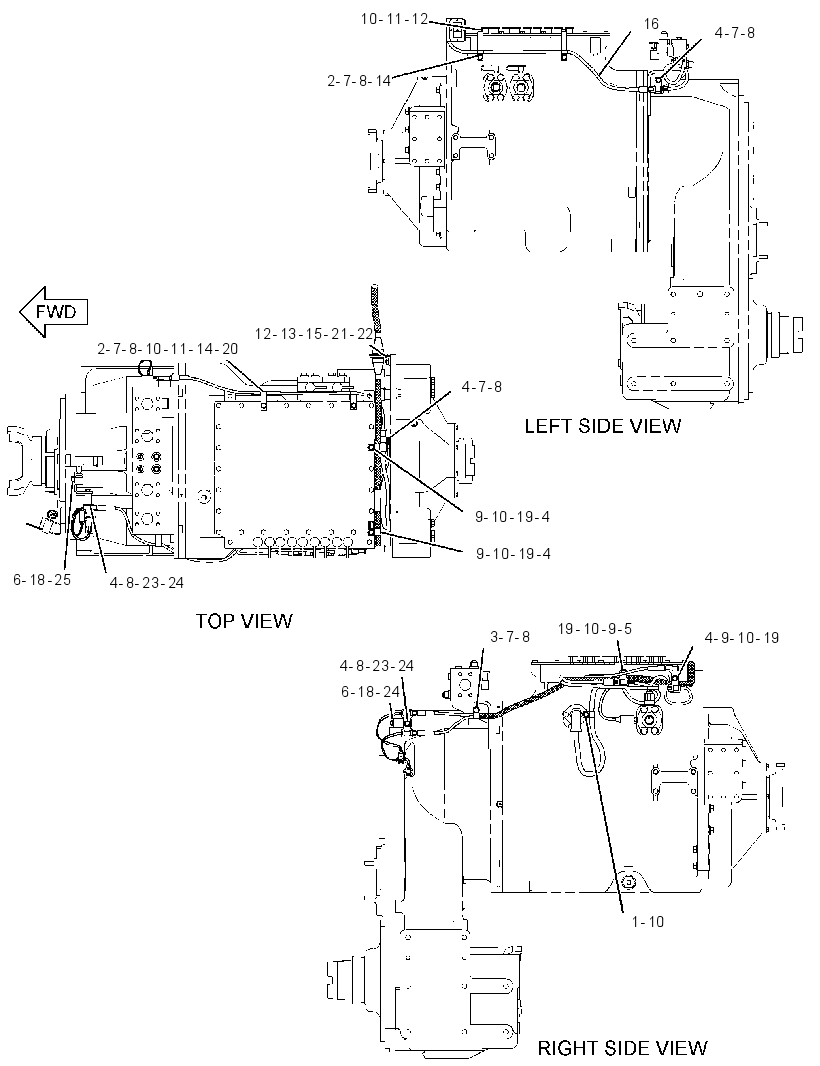 WIRING GP-TRANSMISSION 3092331 CAT
