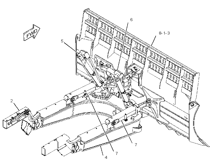 BULLDOZER AR 4238710 CAT