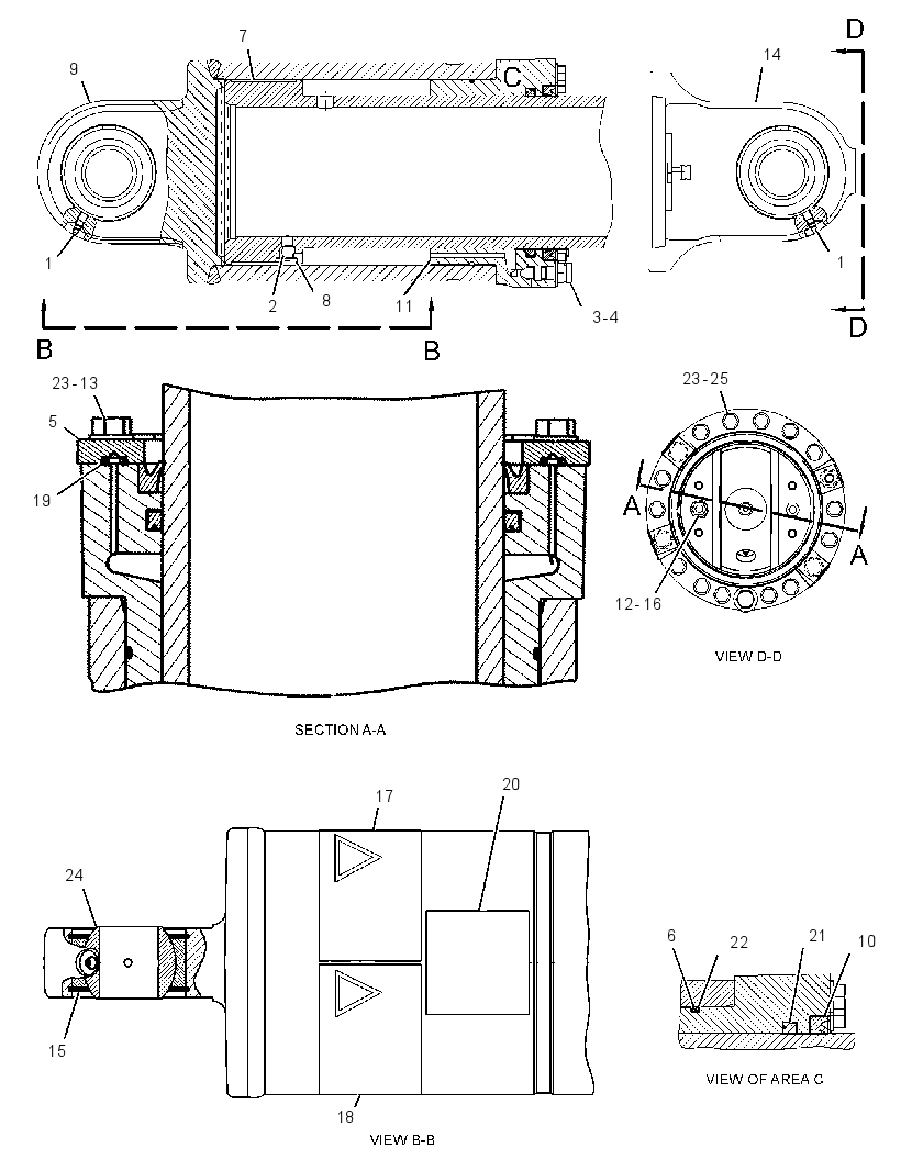 Подвеска передняя 3418107 CAT