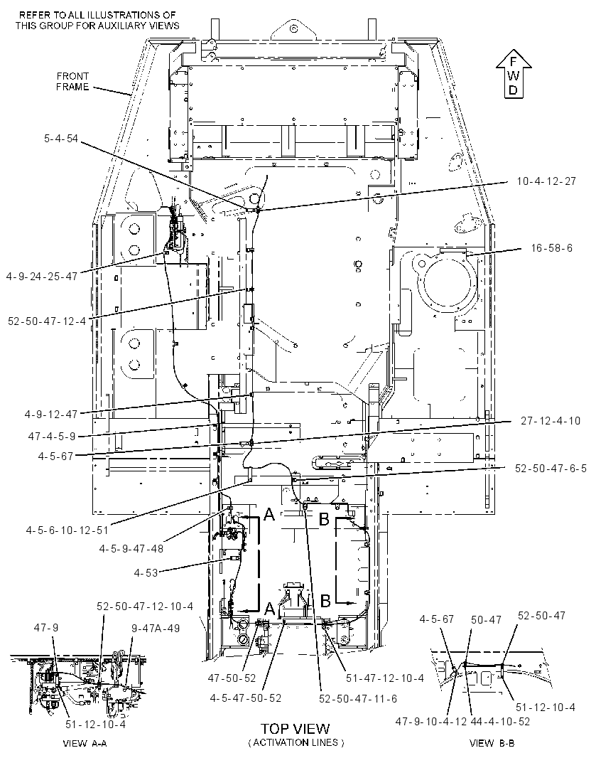 LINES GP-FIRE SUPPRESSION 3511257 CAT
