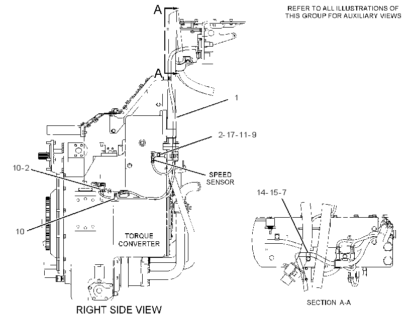 WIRING GP-TORQUE CONVERTER 3986208 CAT