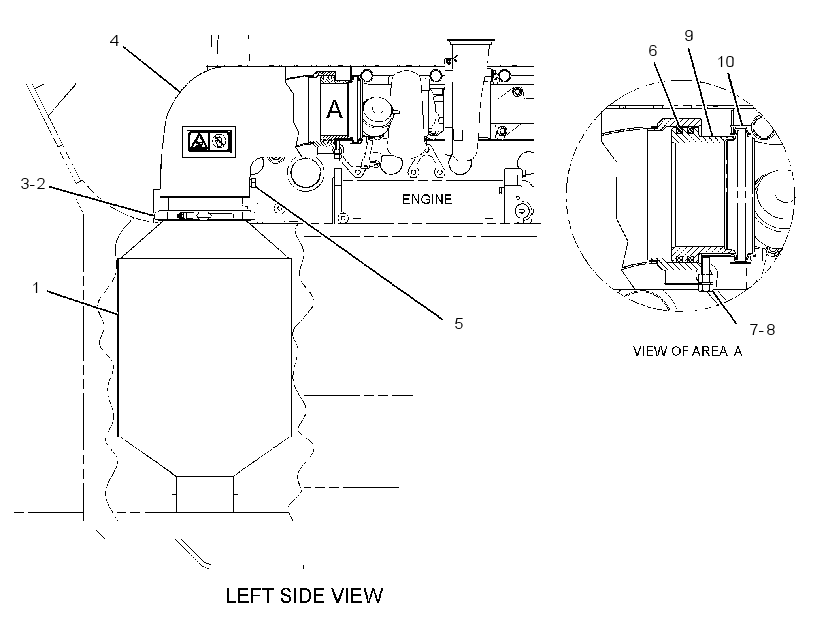 FILTER & MTG GP-DPF 3115493 CAT