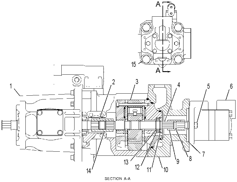 PUMP GP-PISTON & VANE 1143091 CAT
