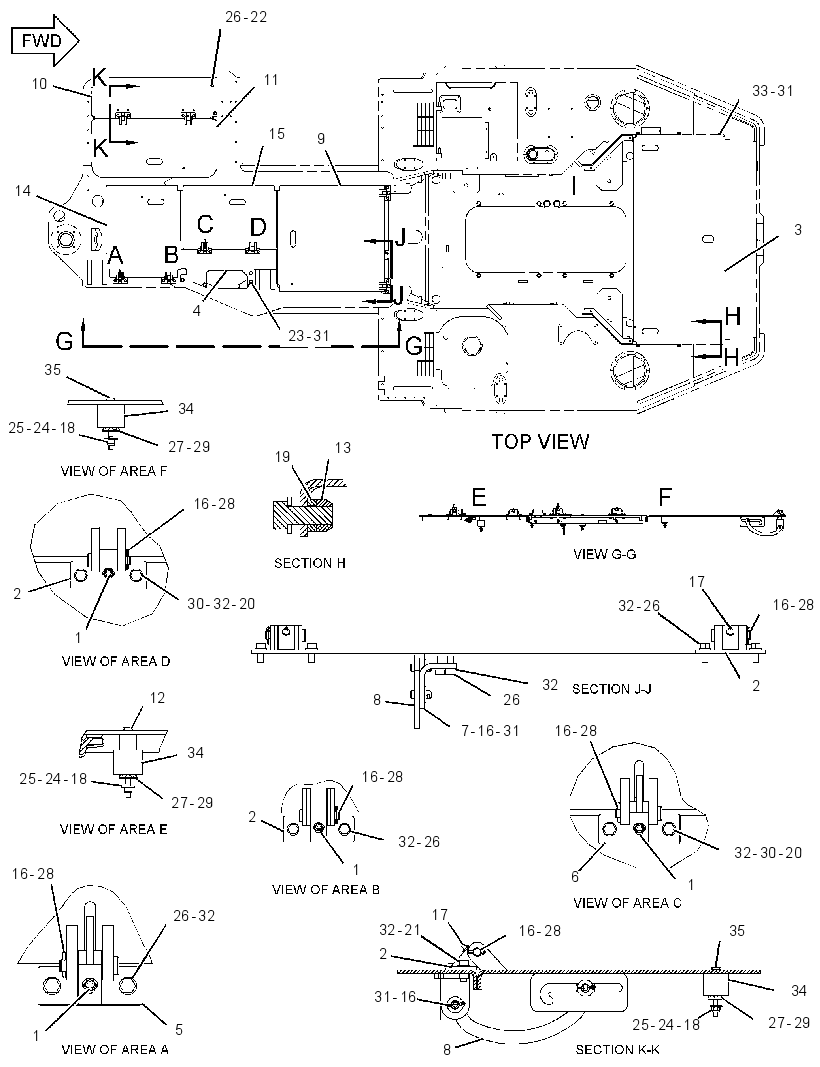 COVER GP-DECK 3430238 CAT