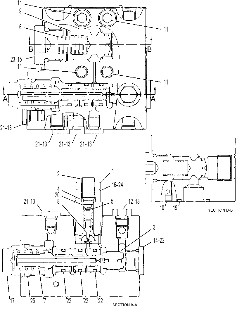 VALVE GP-BOOM LOWERING CONTROL 3030241 CAT