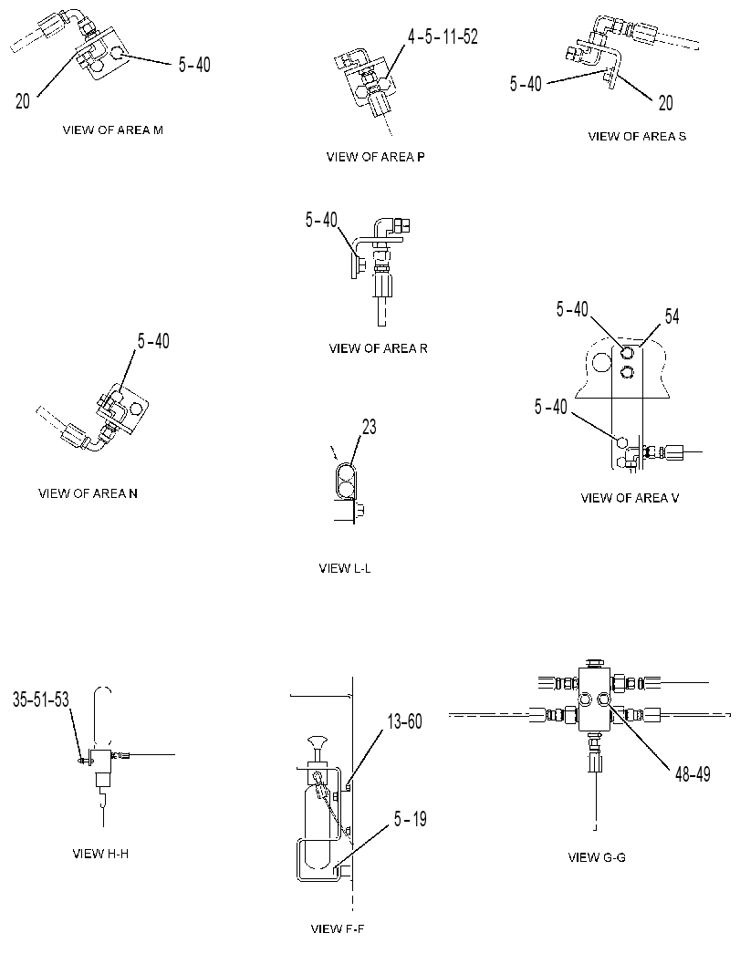 LINES GP-FIRE SUPPRESSION 3320394 CAT