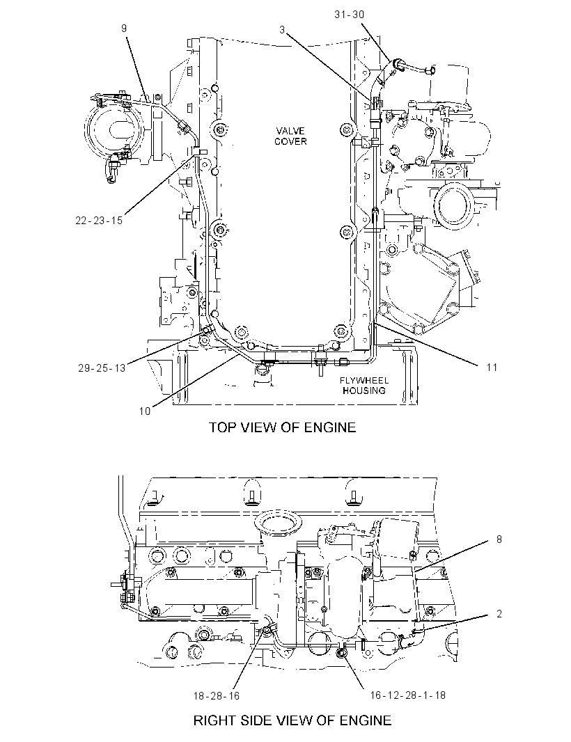 LINES GP-TURBOCHARGER 3522577 CAT