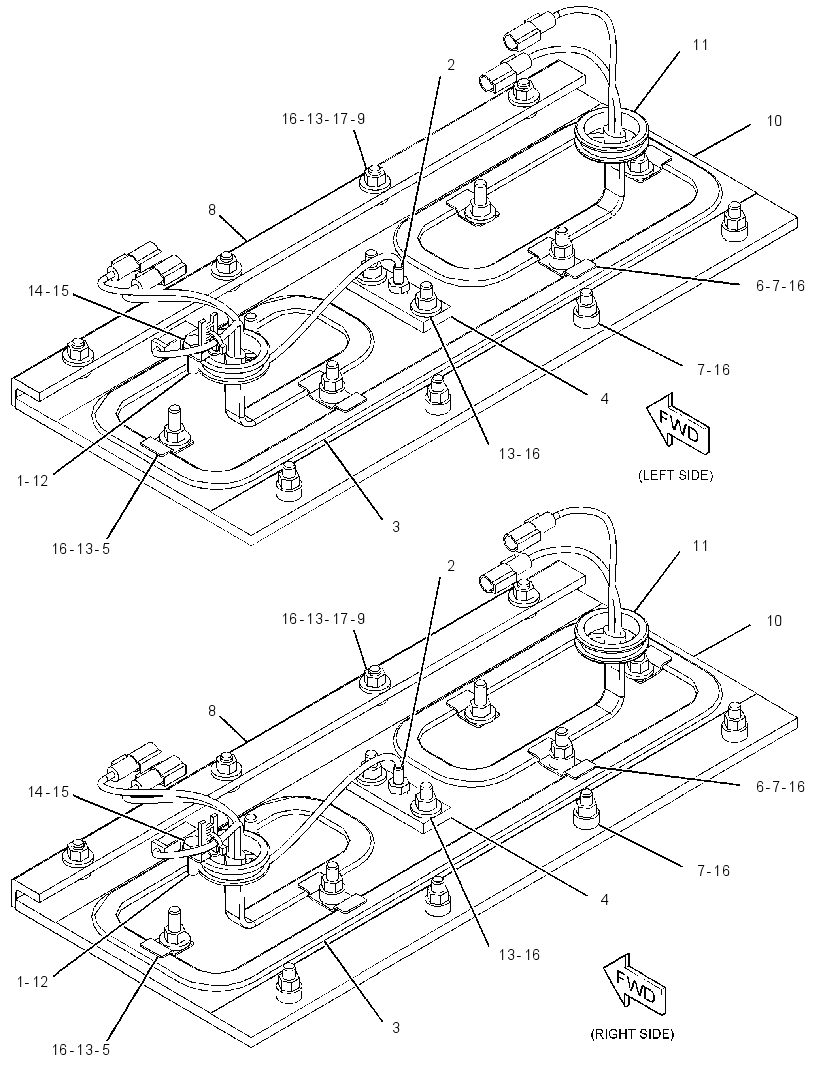 PLATE & HEATER GP-SCREED 3870254 CAT