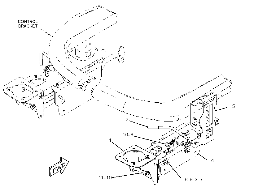 MOUNTING GP-ARMREST 3456186 CAT