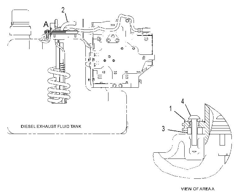 Коллектор AdBlue 3892653 CAT