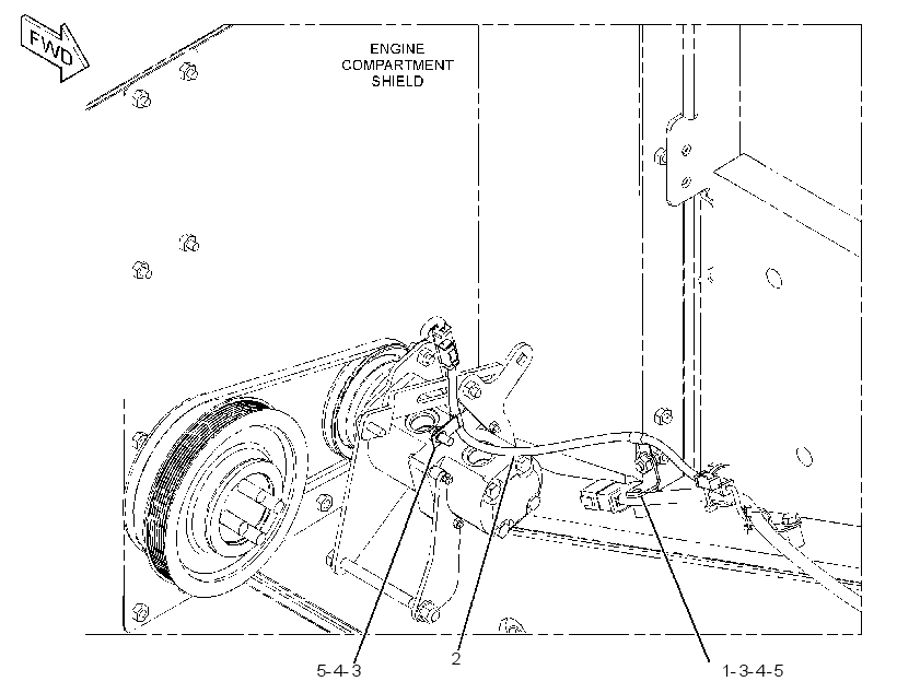 WIRING GP-AXLE TEMPERATURE 3674472 CAT